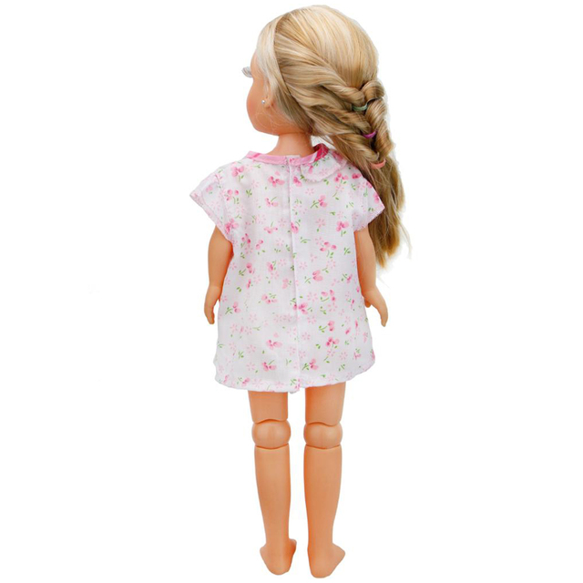 Ręcznie robiona spódnica w kwiaty dla lalki Nancy Doll 16 - Wianko - 3