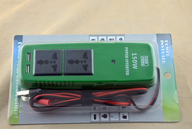 Inwerter fotowoltaiczny 150W DC do prądu przemiennego - zmodyfikowany falownik sinusoidalny dla laptopów, Huawei, iPhone - Wianko - 3