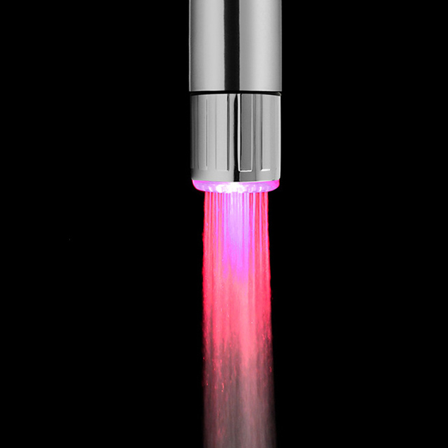 Luminous kran LED-up 3/7 kolorów, podświetlany prysznic dotykowy, umywalka, łazienka, kuchnia - Wianko - 10