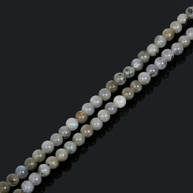 Naturalne kamienie księżycowe - luzem, do biżuterii, różne rozmiary: 4/6/8/10/12mm - Wianko - 5
