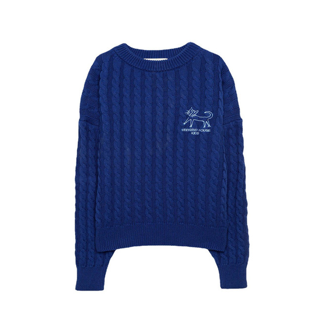 Weekendowy Sweter Dziecięcy EnkeliBB - Modne, Luźne Ciuchy dla Chłopców i Dziewczynek, Projektowane z Dzianiny - Wianko - 19