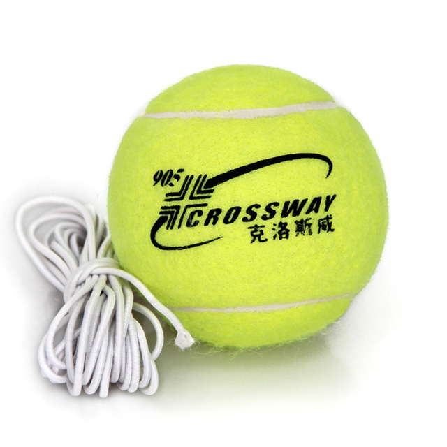 Profesjonalny Partner do odbicia tenisowy trening - 2 sztuki, elastyczna lina gumowa, piłka do praktyki z 3.8m - Wianko - 2