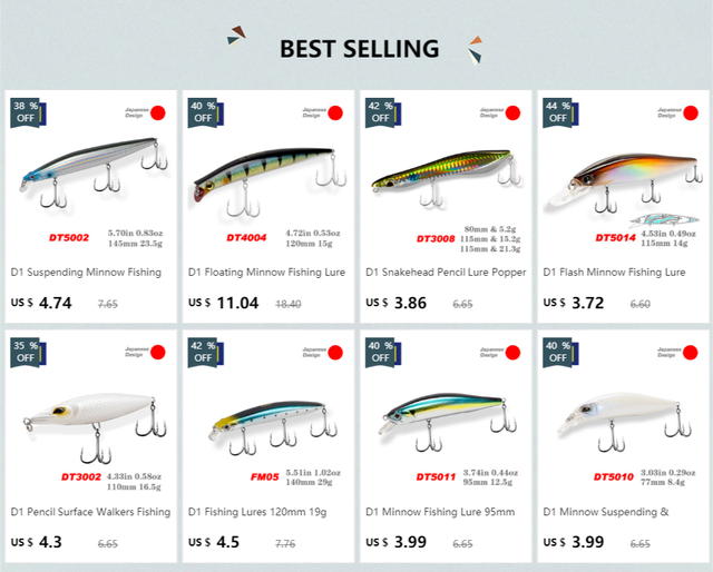 Przynęta wędkarska: Ołówek D1 Fishing Lure 80mm 8.5g - stickbaits pływające do wędkowania morskiego szczupaków, bassów i pstrągów - akcesoria wędkarskie DT3003 - Wianko - 1