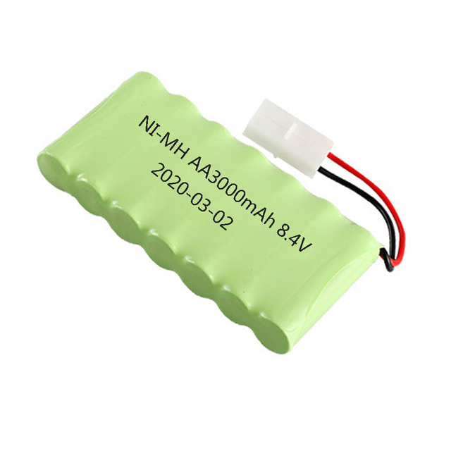 Akumulator NiMH 8.4V 3000mAh do zdalnie sterowanych zabawek - samochodów, zbiorników, pociągów, robotów, łodzi i pistoletów - Wianko - 3