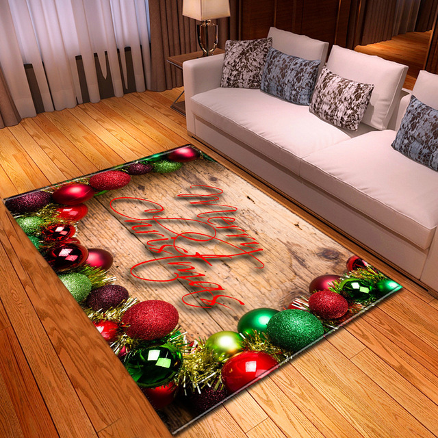 Dywan skandynawski z druku 3D, miękka flanela, prezent na Boże Narodzenie dla salonu, sypialni i kuchni, mat do podłogi - Wianko - 17