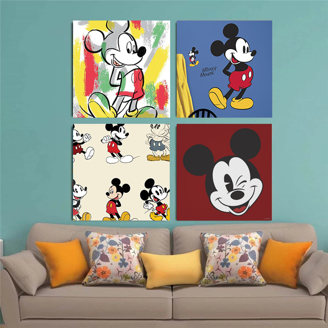 Kaczka Mickey Minnie Mouse 5D DIY Diamentowe Malowanie Myszy Disney Home Decor Mozaika z Haftu Diamentowego Krzyż Zestaw do Szycia - Wianko - 12