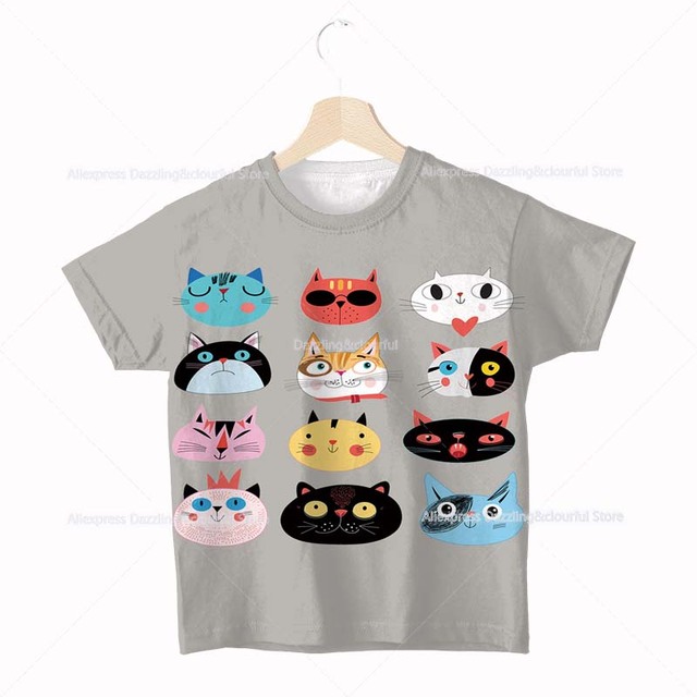 Koszulka dla dzieci - Neko Atsume kot 3D, wzór motyw Anime, rodzaj Cartoon, Camiseta Streetwear Tee, dla chłopców i dziewcząt, maluchyOstateczna wersja tytułu: Koszulka dla dzieci Neko Atsume kot 3D - wzór Anime Cartoon, Streetwear Tee, dla chłopców i dziewcząt - Wianko - 22