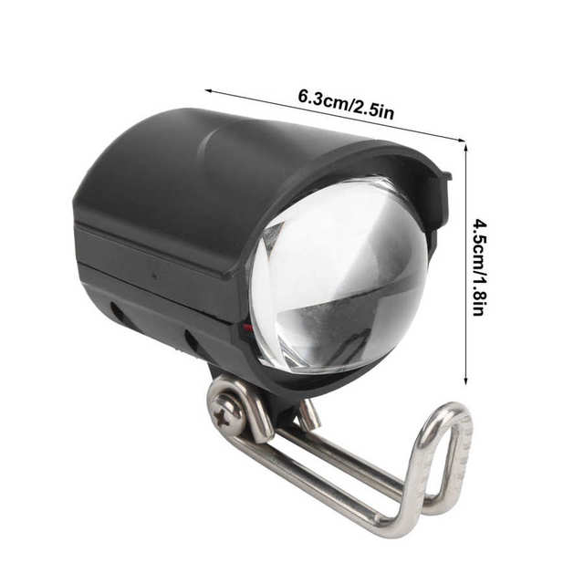 Rowerowa lampa przednia LED do rowerów elektrycznych z ochroną przed wodą, 36V/48V/60V - Wianko - 7