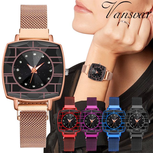 Luksusowy zegarek damski z kreatywnym designem - Casual Sport - Wianko - 2