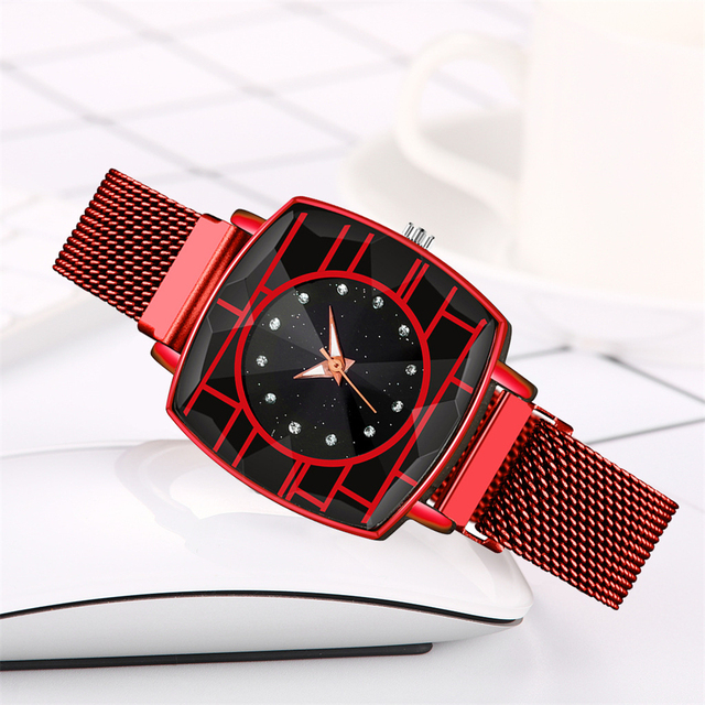 Luksusowy zegarek damski z kreatywnym designem - Casual Sport - Wianko - 9