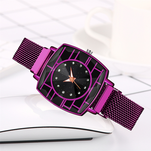 Luksusowy zegarek damski z kreatywnym designem - Casual Sport - Wianko - 6
