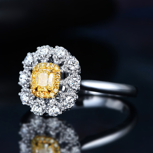 Pierścień biżuteria z regulowanym palcem, srebro próby 925, cyrkonowy kamień, elegancki dodatek na wesele i prezenty - Wianko - 4