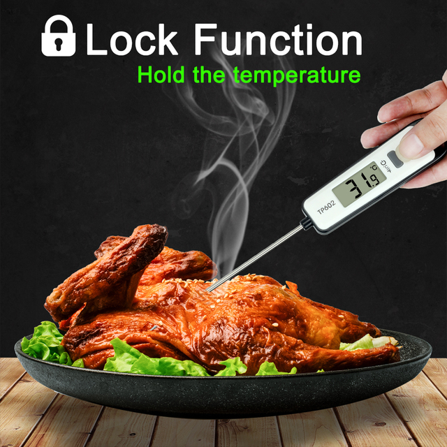 Cyfrowy termometr MOSEKO do mięsa, kuchnia, gotowanie, żywność, mleko, woda - TP602 - Wianko - 3