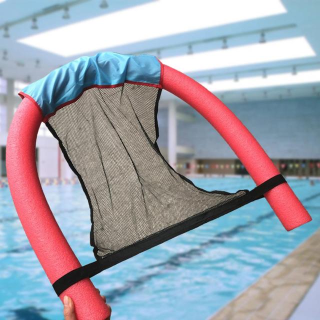 Mata nadmuchiwana na leżankę - mocna, składana, pływająca U-krzesło - akcesoria do basenów - Wianko - 2
