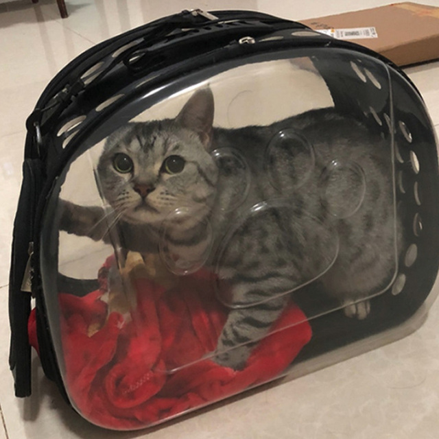 Torba przewoźnik wodoodporna na małe koty i psy - nosidełko dla zwierząt do użytku domowego i na zewnątrz - Wianko - 13