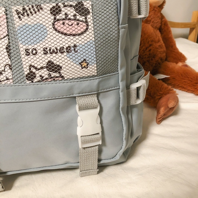 Damski plecak Kawaii Bookbag dla nastolatek - modny, wodoodporny, podróżny plecak na laptopa - Wianko - 24