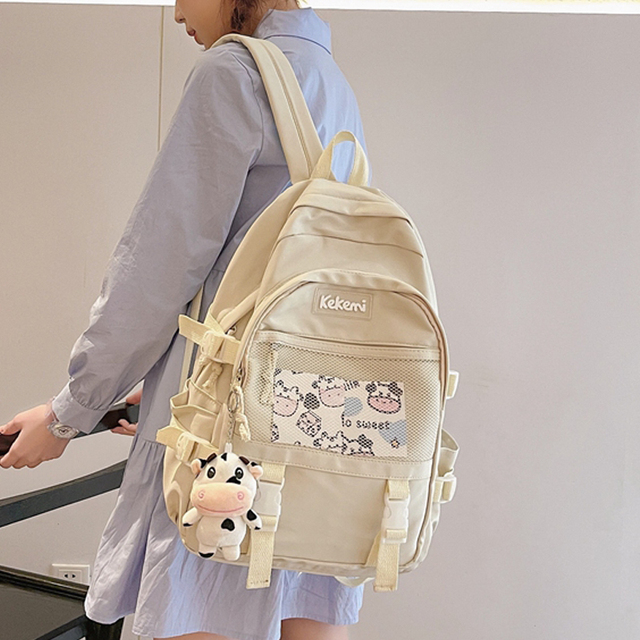 Damski plecak Kawaii Bookbag dla nastolatek - modny, wodoodporny, podróżny plecak na laptopa - Wianko - 11