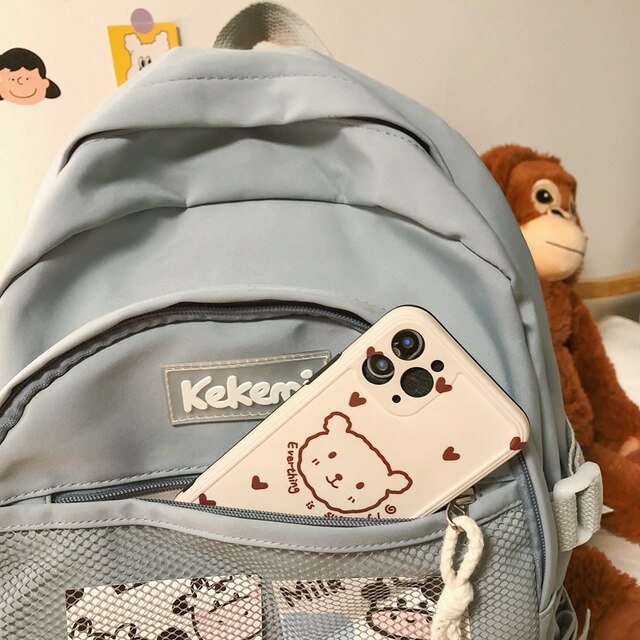 Damski plecak Kawaii Bookbag dla nastolatek - modny, wodoodporny, podróżny plecak na laptopa - Wianko - 19