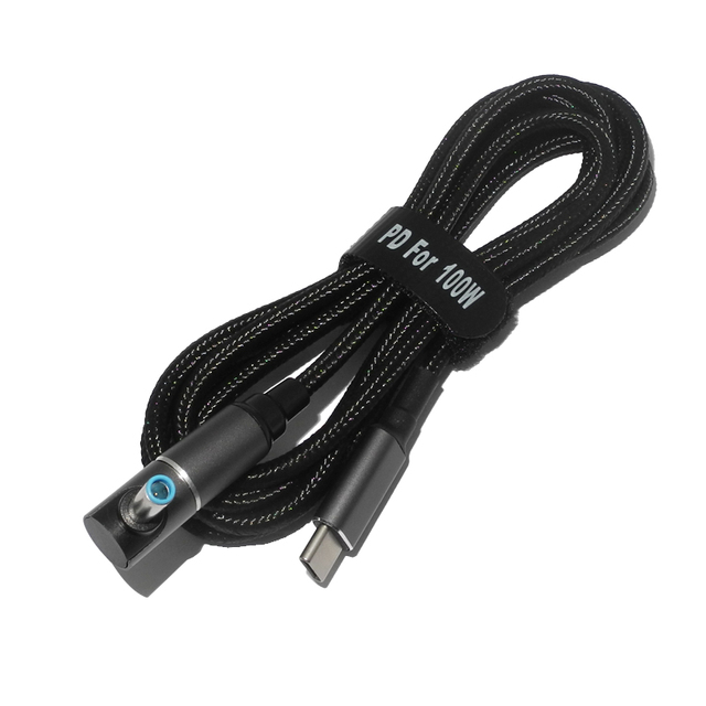 100W magnetyczny kabel USB-C do 4.5x3.0mm DC adaptera dla laptopów HP Pavilion Envy Elitebook - Wianko - 1