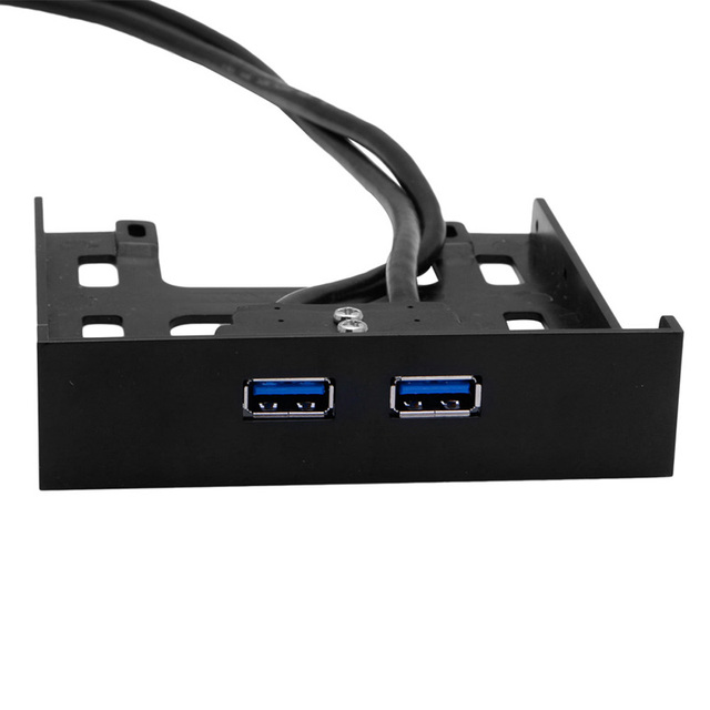Nowy adapter rozszerzający USB 3.0 do panelu zatoki Floppy 3.5 20-pin - Wianko - 9