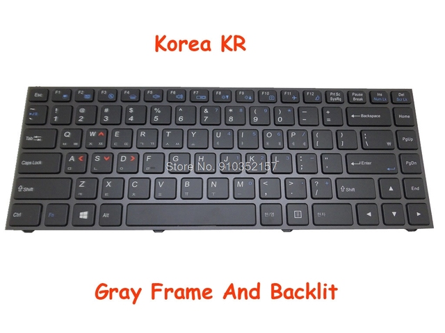 Laptop koreański HANSUNG U38 ForceRecon 6427S z podświetlaną klawiaturą (czarne oprawki/srebrna ramka/szara ramka/bez ramki) - Wianko - 1