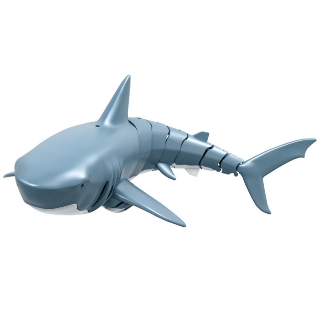Nowy pilot Shark Water Spray Toy 2.4G - zabawka wodoodporna dla dzieci do łazienki i basenu - zwierzęca akcja w czterech kierunkach - łódź RC - Wianko - 13