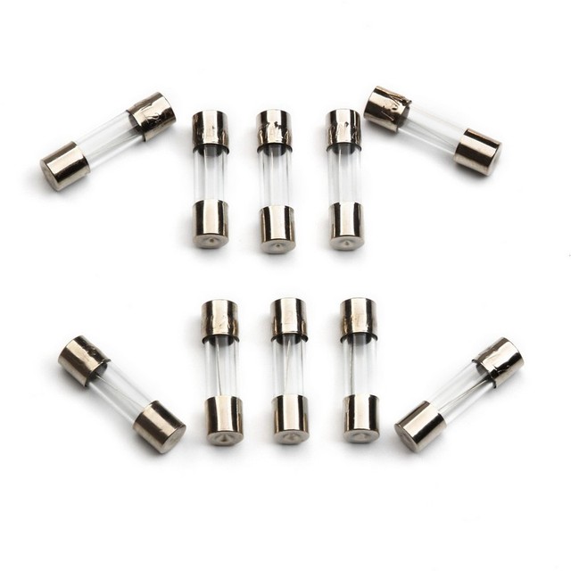 Zestaw 72/100Pcs szybkobieżnych bezpieczników szklanych 5x20mm/6x30mm 250V 0.2A-30A dla urządzeń domowych elektronika - Wianko - 7