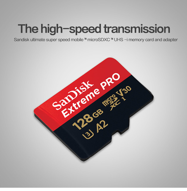 Karta pamięci SanDisk Extreme Pro/Ultra MicroSD, pojemność 128GB/64GB/256GB/400GB, klasa 10, kompatybilna z 4K, prędkość odczytu U1/U3 - Wianko - 4
