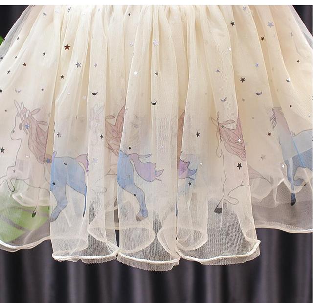 Bawełniana sukienka jednorożec dla dziewczynki na pierwsze urodziny - Wianko - 15