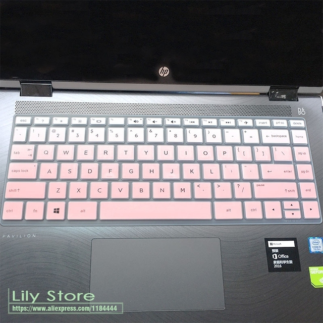 Osłona klawiatury skórzana dla laptopa HP Pavilion 14-ec0000ax 14-ds 14-dg 4M-BA 14M-CD 14-BF 14-BW 14-cm 14-CF - Wianko - 14