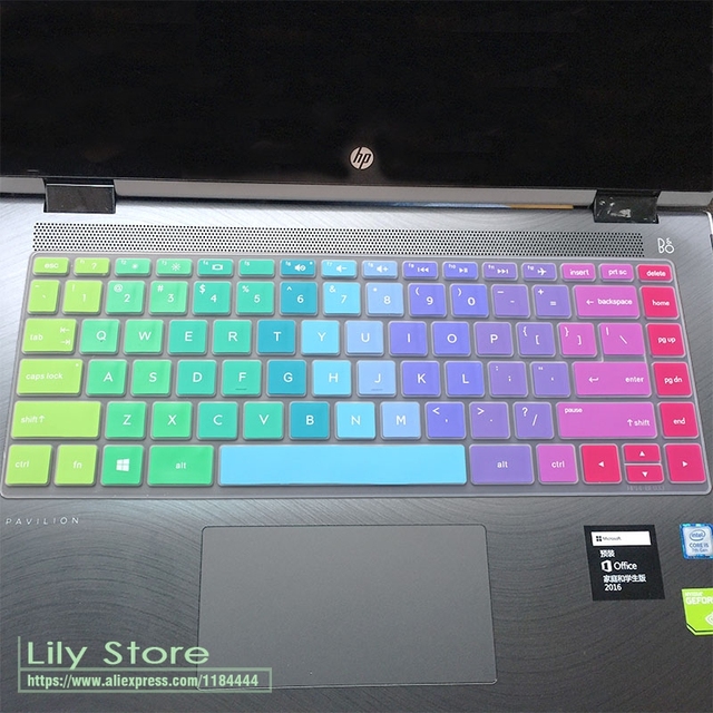 Osłona klawiatury skórzana dla laptopa HP Pavilion 14-ec0000ax 14-ds 14-dg 4M-BA 14M-CD 14-BF 14-BW 14-cm 14-CF - Wianko - 4