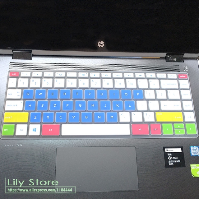 Osłona klawiatury skórzana dla laptopa HP Pavilion 14-ec0000ax 14-ds 14-dg 4M-BA 14M-CD 14-BF 14-BW 14-cm 14-CF - Wianko - 13
