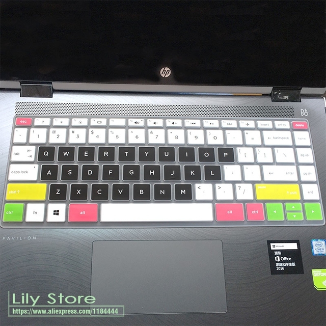 Osłona klawiatury skórzana dla laptopa HP Pavilion 14-ec0000ax 14-ds 14-dg 4M-BA 14M-CD 14-BF 14-BW 14-cm 14-CF - Wianko - 12