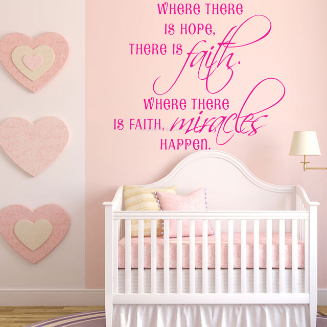 Verse naklejka ścienna z cytatem Biblijnym - nadzieja, wiara, cudowne dekoracje sypialni - DG183 - Wianko - 8