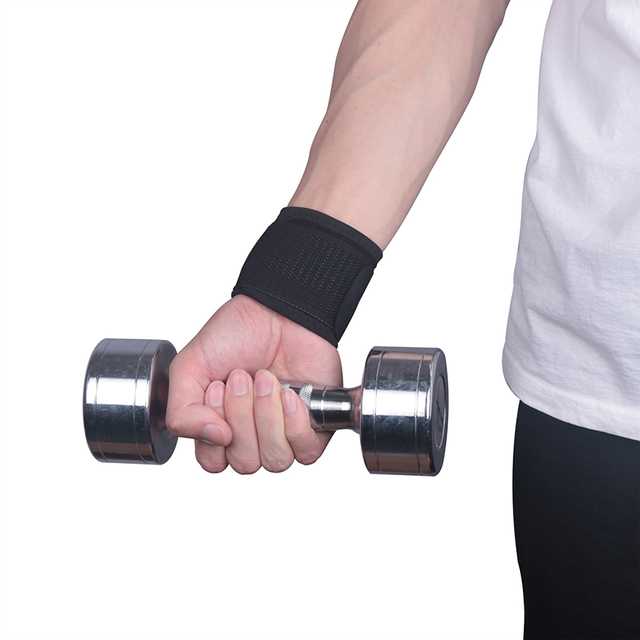 Elastyczna opaska na nadgarstek do sportów siłowych, tenisa, siatkówki - stabilizator nadgarstka dla ochrony oraz wsparcia treningu - Wianko - 7