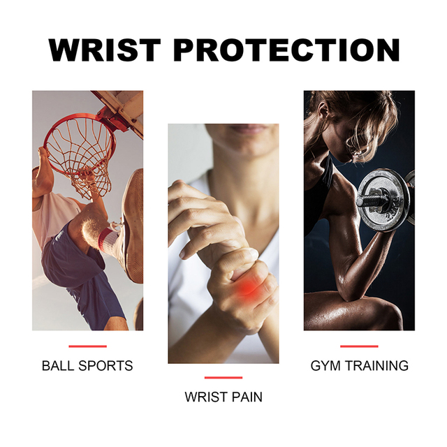 Elastyczna opaska na nadgarstek do sportów siłowych, tenisa, siatkówki - stabilizator nadgarstka dla ochrony oraz wsparcia treningu - Wianko - 6
