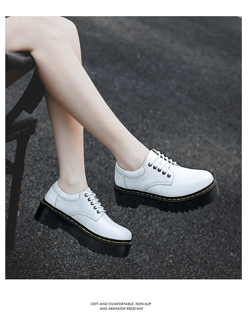 Kwadratowe skórzane buty damskie wodoodporne (rozmiar 35-41) - Wianko - 18