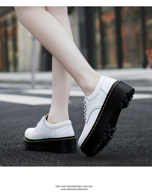 Kwadratowe skórzane buty damskie wodoodporne (rozmiar 35-41) - Wianko - 19