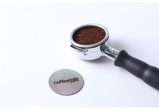 Ekspres do kawy Espresso Portafilter z filtrem stalowym, wielokrotnego użytku - Wianko - 21