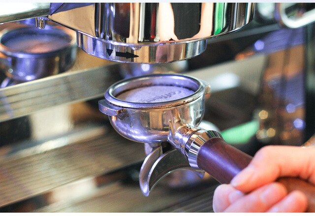 Ekspres do kawy Espresso Portafilter z filtrem stalowym, wielokrotnego użytku - Wianko - 22
