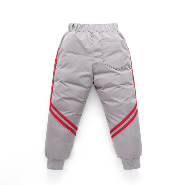Zimowe ciepłe spodnie dzieci narciarskie puchowe (4-10 lat) - Wianko - 33