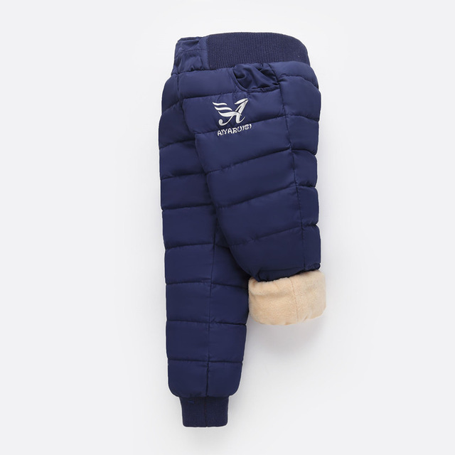 Zimowe ciepłe spodnie dzieci narciarskie puchowe (4-10 lat) - Wianko - 25