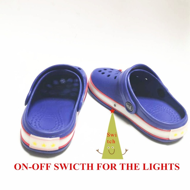 Dziewczęce sandały z neonowymi świetlówkami LTOLO w motywy kreskówek, rozmiary EUR28-33 - Wianko - 12