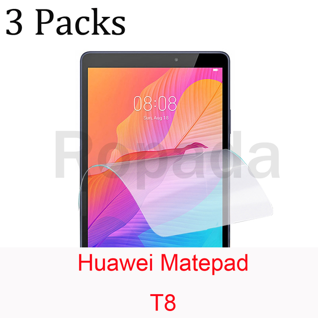 Paczka 3x Miękka folia ochronna na tablet Huawei MatePad T8 8.0 - Wianko - 1