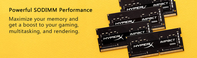 Kingston HyperX Impact DDR4 Ram SODIMM 2666MHz 8GB CL15 pamięć do laptopa 260 pin Intel DRAM 1.2V (32GB) - Wianko - 3