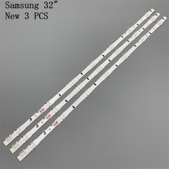 Zestaw 3 szt. 7LED 650mm listwa oświetleniowa LED do telewizora Samsung UE32H4000 - Wianko - 21