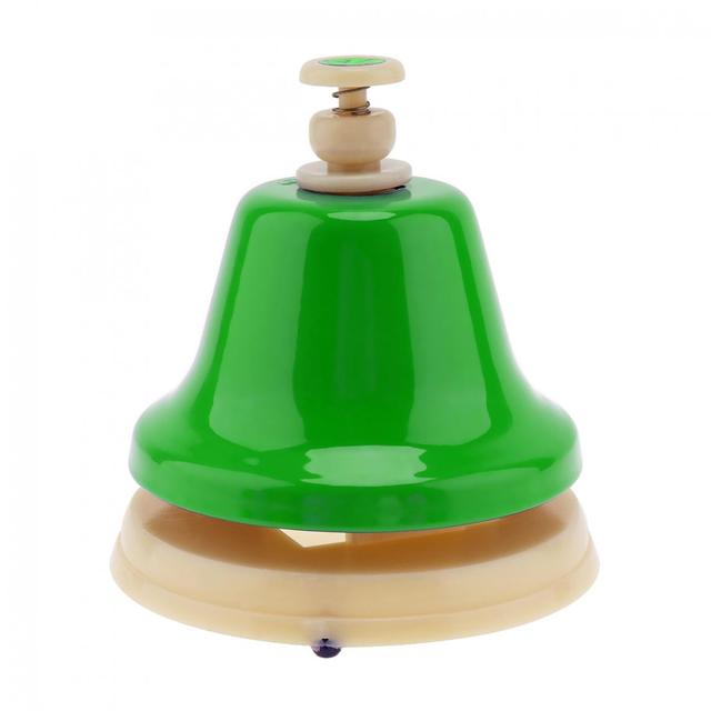 Dzwonek ręczny zestaw Instrument muzyczny dla dzieci, 8 kolorowych dzwonków, edukacja wczesna dzieci - Wianko - 7