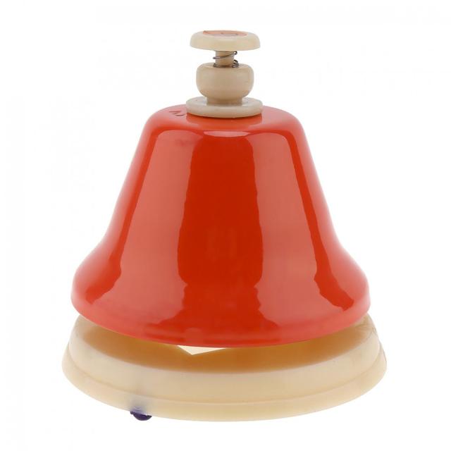Dzwonek ręczny zestaw Instrument muzyczny dla dzieci, 8 kolorowych dzwonków, edukacja wczesna dzieci - Wianko - 5