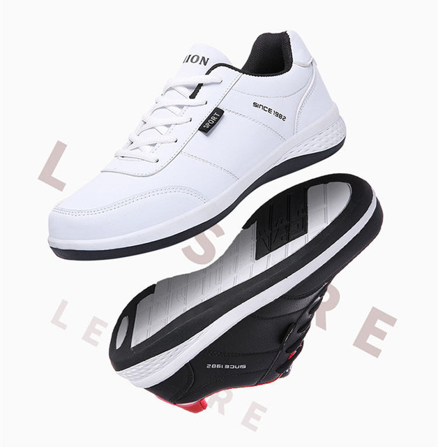 Męskie buty sportowe wysokiej jakości z gumową podeszwą i oddychającym materiałem antypoślizgowe, do biegania oraz na outdoor - Wianko - 2