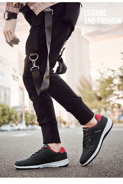 Męskie buty sportowe wysokiej jakości z gumową podeszwą i oddychającym materiałem antypoślizgowe, do biegania oraz na outdoor - Wianko - 9